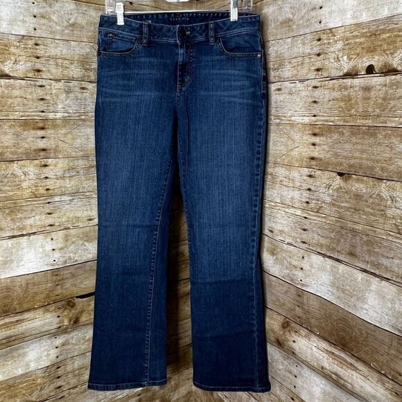 TALBOTS CLASSIC ESSENTIAL MODIST MINIMALIST STRETCH CASUAL COMFORTABLE JEANS - Picture 1 of 10